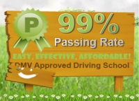 95% Passing Rate. DMV Approved Driving School.