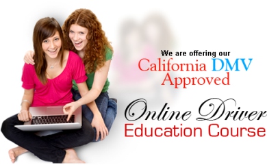 We are offering our California DMV Approved Online Driver Education Course